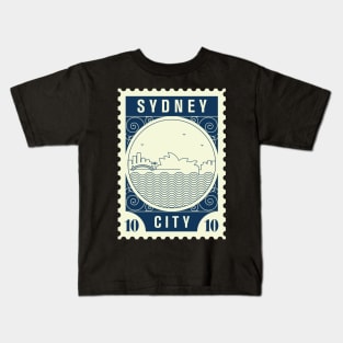 Sydney Stamp Design Kids T-Shirt